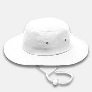 white colour cricket hat