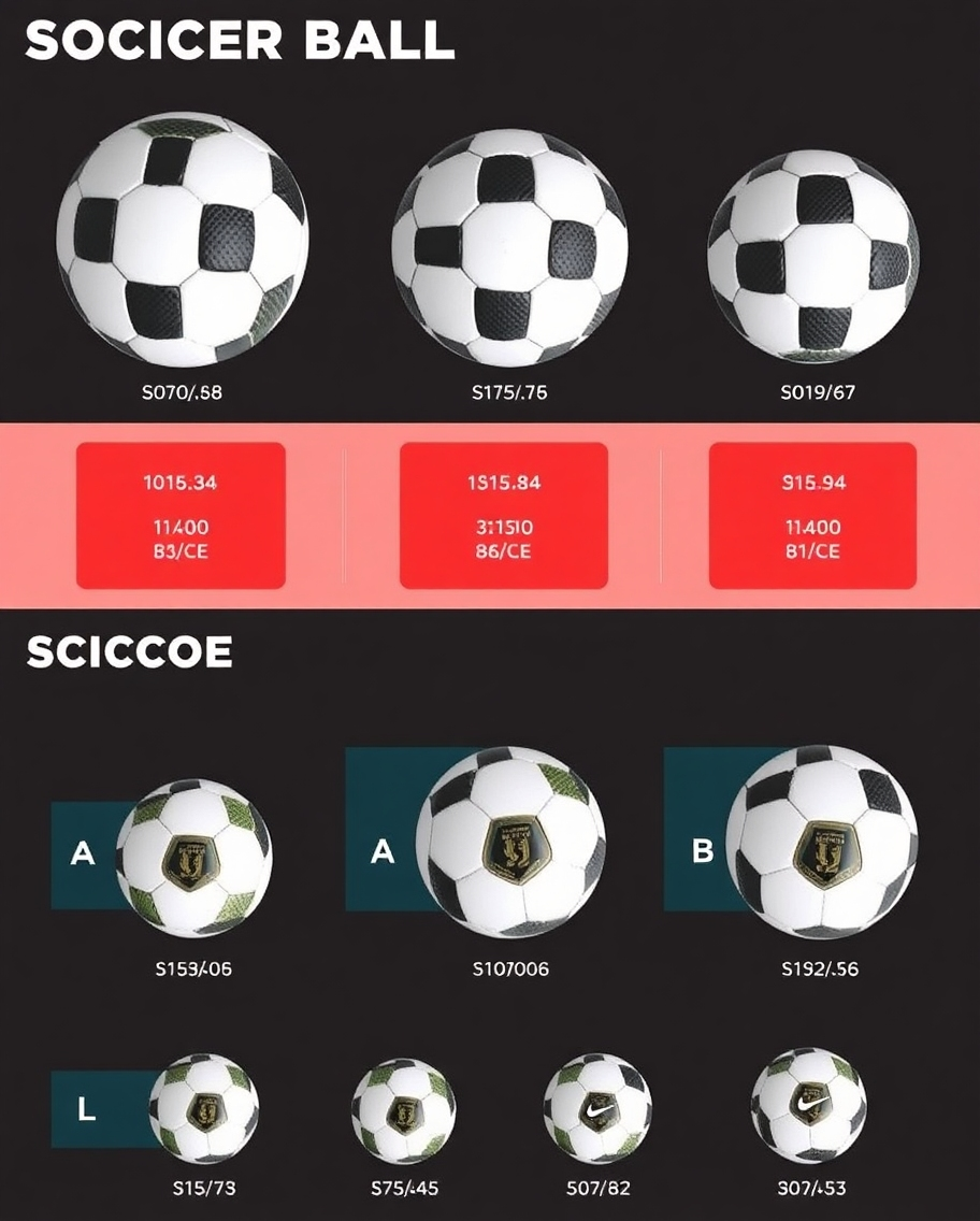 Soccer Ball Sizes by Age