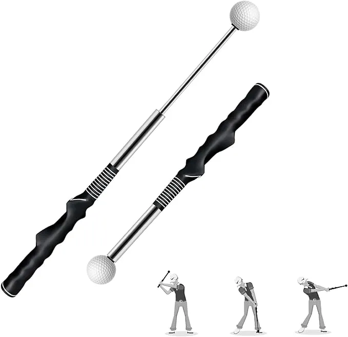 Joyniper Golf Training Wrist Trainer Golf Swing Practice Stick - Strength and Rhythm Training for Improved Shot Swing Control