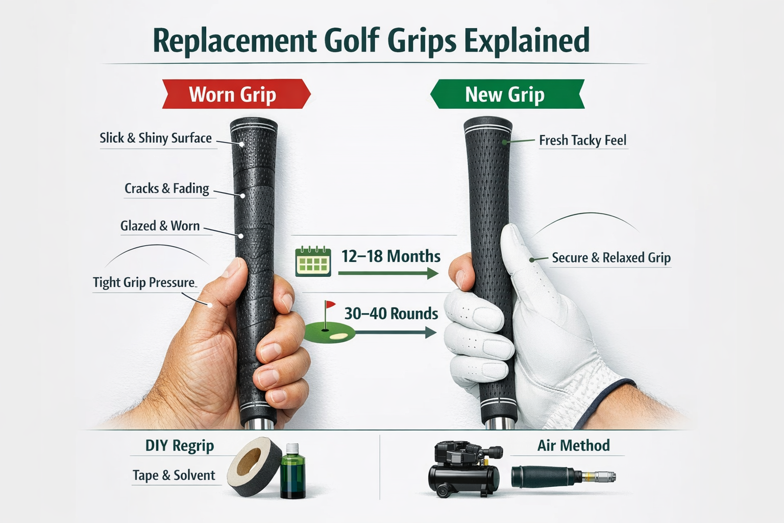 Replacement Golf Grips